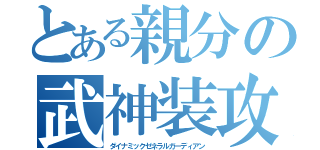 とある親分の武神装攻（ダイナミックゼネラルガーディアン）