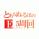 とあるぬるぽのＥ５周回（レベリング）