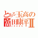 とある玉高の富田康平Ⅱ（メガネホモ）