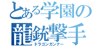 とある学園の龍銃撃手（ドラゴンガンナー）