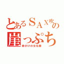 とあるＳＡＸ吹きの崖っぷち、、、、（命がけの文化祭）