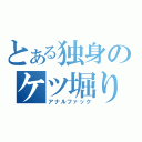 とある独身のケツ堀り（アナルファック）