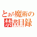 とある魔術の禁書目録｜｜（インデックス）