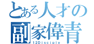 とある人才の副家偉青（１２Ｄｉｓｃｉｐｌｅ）