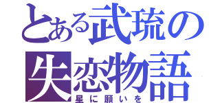 とある武琉の失恋物語（星に願いを）