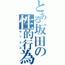 とある坂田の性的行為Ⅱ（セックス）