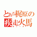 とある梶原の疾走火馬（ポニータ）