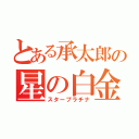 とある承太郎の星の白金（スタープラチナ）