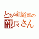 とある剣道部の部長さん（）