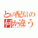 とある配信の何か違う（シェオゴラス）