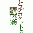 とあるポケットの爆発物（グレネード）