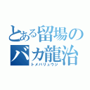 とある留場のバカ龍治（トメバリュウジ）