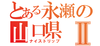 とある永瀬の山口県Ⅱ（ナイストリップ）