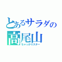 とあるサラダの高尾山（ちゃっかりスター）