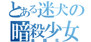 とある迷犬の暗殺少女（泉鏡花）