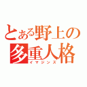 とある野上の多重人格（イマジンズ）