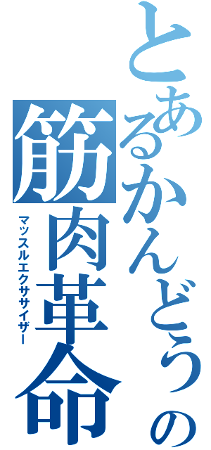 とあるかんどぅの筋肉革命（マッスルエクササイザー）