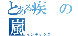 とある疾の嵐（インデックス）