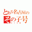 とある名古屋のその子号（３１３系）