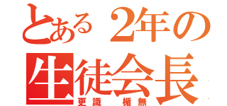 とある２年の生徒会長（更識 楯無）