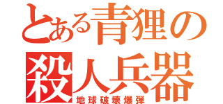 とある青狸の殺人兵器（地球破壊爆弾）