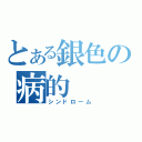 とある銀色の病的（シンドローム）