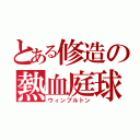 とある修造の熱血庭球（ウィンブルトン）