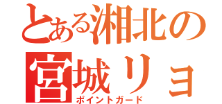 とある湘北の宮城リョータ（ポイントガード）