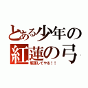 とある少年の紅蓮の弓矢（駆逐してやる！！）