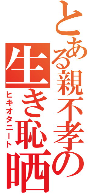 とある親不孝の生き恥晒しⅡ（ヒキオタニート）