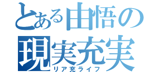 とある由悟の現実充実（リア充ライフ）