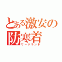 とある激安の防寒着（ワークランド）