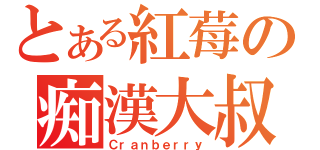 とある紅莓の痴漢大叔（Ｃｒａｎｂｅｒｒｙ）