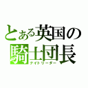 とある英国の騎士団長（ナイトリーダー）