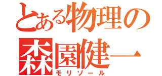 とある物理の森園健一（モリゾール）