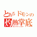 とあるドモンの灼熱掌底（ゴッドフィンガー）