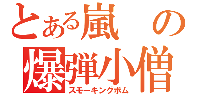 とある嵐の爆弾小僧（スモーキングボム）