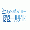 とある皐が丘の第一期生（センクシャ）