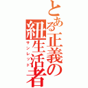 とある正義の紐生活者（サンレッド）