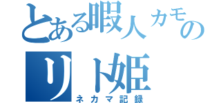 とある暇人カモンのリト姫（ネカマ記録）