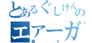 とあるぐしけんのエアーガン（扱う）