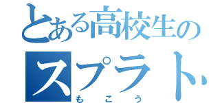 とある高校生のスプラトゥーン神疑惑（もこう）