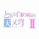 とある白の桜の天乂穹Ⅱ（ＳｏｇｎｏＲ）