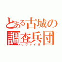 とある古城の調査兵団（リヴァイ班）