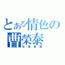 とある情色の曹榮泰（狂推夏露）