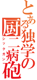 とある独学の厨二病砲（シックガン）