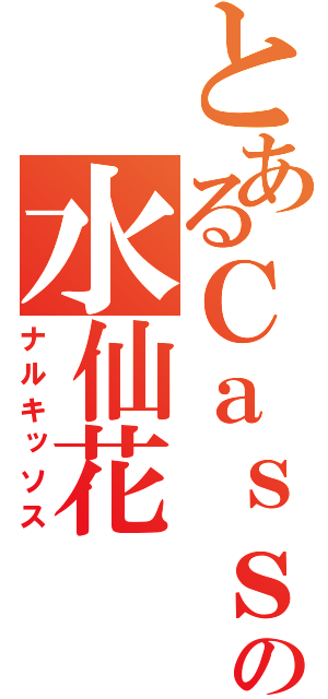 とあるＣａｓｓｉｓの水仙花（ナルキッソス）