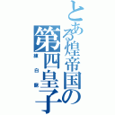 とある煌帝国の第四皇子（練白龍）