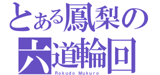 とある鳳梨の六道輪回（Ｒｏｋｕｄｏ Ｍｕｋｕｒｏ ）