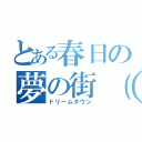 とある春日の夢の街（ＨＰ）（ドリームタウン）